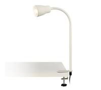 Briloner - Lampada A Pinza Orientabile Bianco Caldo Bianco Sporco 54 cm | 3,5W, 400lm, Interruttore A Cavo, Lampada Da Scrivania, Lampada A Pinza, Lampada Da Comodino, Lampada Da Lettura