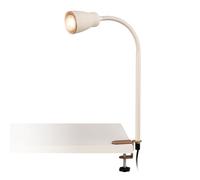 Briloner - Lampada A Pinza Orientabile Bianco Caldo Warm Grey Coffee 54 cm
