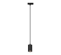 BRILONER - Lampada a sospensione su binario, combinabile, accessori, tracklight, lampada a sospensione, GU10, plafoniera, plafoniera, 1410x82x55 mm (LxP), nero