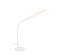 Briloner Lampada da tavolo LED Pivaz, touch dimmer, bianco Briloner