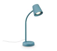 Briloner Lampada da tavolo Skriva, portalampada, blu tortora Briloner