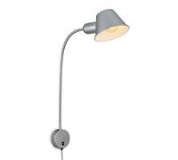 Applique Nordico Brello Metallo Cromo Opaco 1 Luce E27