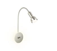 Applique Moderna Seng Metallo Nichel Satinato 1 Luce E14