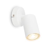 BRILONER - Lampada da parete orientabile per interni, attacco GU10, max. 9 W, lampada da lettura, lampada da soggiorno, lampada da parete, lampada da cucina, lampada da corridoio, applique da parete