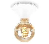 BRILONER Lampada da Parete per Interni, Lampada da Parete per Interni, Lampada da Bagno, Lampada da Soffitto, Plafoniera, Lampada da Parete per Bagno a Prova di Schizzi, Lampada a Specchio, Bianco