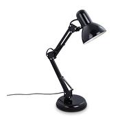 Lampada Da Tavolo Nordico Pixa Metallo Nero 1 Luce E14