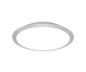 BRILONER - Lampada da soffitto per il bagno, Lampada da soffitto con colore della luce regolabile, Lampada a LED, Lampada da bagno, Protezione IP44 contro gli spruzzi d'acqua, 370x65 mm, cromo opaco
