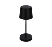 Briloner Lampada da tavolo LED Piha con batteria ricaricabile, nero Briloner