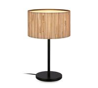 Briloner Lampada da tavolo con paralume in seagrass, interruttore a cavo, E27, max. 10W, 25x41,5 cm, natura