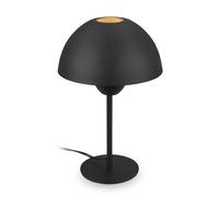 BRILONER - Lampada da tavolo, E14, max. 25W, lampada da comodino, lampada da scrivania, lampade da comodino, lampada scrivania, lampada comodino camera da letto, 20 x 31 cm, nero