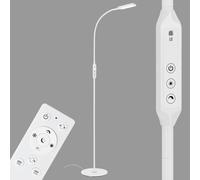 Briloner Lampada da terra LED Office Remote, telecomando, bianco 1296-016