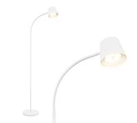 Briloner Piantana LED Cielo, bianco, touch dimmer, cavo USB Briloner
