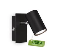 Faretto Moderno Isil A Metallo Nero 1 Luce Gu10 3000K