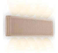 Briloner - Lampada parete senza fili con touch, dimmerabile, luce bianco caldo, up down light con 10 lenti, applique ricaricabile, applique da interno, camera da letto, 28,5x9x4,5 cm, Beige