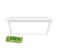 Briloner - Lampada soffitto LED, CEE A sorgente luminosa, 11,4 W 2400 lm, design ultrasottile, luce indiretta, pannello luminoso moderno, illuminazione soggiorno, cucina, camera, 29x29x3 cm, bianco