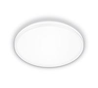 Briloner Pulap A Plafoniera a LED, bianco, Ø 33 cm, plastica Briloner