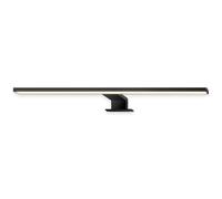 BRILONER - Lampada specchio bagno 2 in 1 montaggio, IP44 protezione dagli spruzzi d'acqua, applique specchio, luce per specchio bagno, 50 x 10,5 x 4 cm, nero