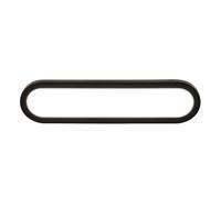 BRILONER - Lampada specchio bagno a luce indiretta, IP44 resistente agli spruzzi d'acqua, montaggio a parete, luce specchio bagno, applique specchio, 35x9x4 cm, nero