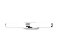 Briloner - Lampada specchio bagno IP44 resistente agli spruzzi, montaggio a parete, luce bianca neutra 4.000K, luce specchio bagno, 40 x 6,5 x 4,5 cm, cromato