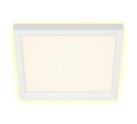 Briloner LED Aufbaupanel Cadre Bianco 30cm 18W 2400lm Caldo 3000K Backlight [EEK: E]