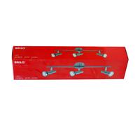 Briloner LED Soffitto Nichel Opaco 49cm 3 X 3W GU10 Bianco Caldo Orientabile [EEK: G]