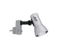 Briloner Leuchte 2763-014P - Lampada da lettura a morsetto, per 1 lampadina E14, colore: Titanio