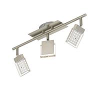 Briloner Leuchten Plafoniera con FarettiLED Integrata, 4.5 W, Satinati, 48.5 ...