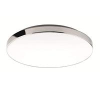 Plafoniera Moderna Malbona Plastica Bianco Led Integrato 18W 4000K