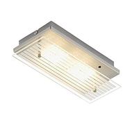 Briloner Leuchten 3621-022 LED Applique, Plastica e Vetro, Integrated, 3.6 Watts, Satinati