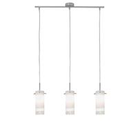 Briloner Leuchten 4289-038 A +, Lampadario LED, Sospensione, 15 W, cromata, 120
