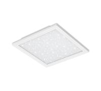 Briloner Leuchten 7302-016 Pannello LED, lampada da soffitto con decorazione a stella, plafoniera dimmerabile, controllo della temperatura del colore (CCT), telecomando incluso, Bianco