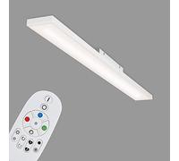 BRILONER Leuchten 7349-316 Pannello, Lampada a soffitto a LED dimmerabile, senza Cornice, Controllo della Temperatura di Colore, RGB, incl. Telecomando, 24 Watt, 2.900 Lum, Bianco