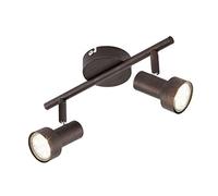 Briloner Leuchten Faretto da soffitto a LED, rame antico, 2843-021