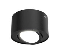 BRILONER Leuchten - Lampada a LED, lampada a soffitto 5W, riflettore orientabile, 470 lumen, 3.000 Kelvin, nero, Ø 9cm