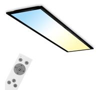 Briloner Leuchten - Lampada da soffitto, pannello LED dimmerabile, controllo del