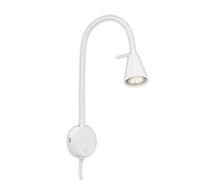 Briloner Applique a LED Tusa, elemento a parete, bianco Briloner