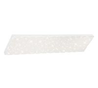 BRILONER Leuchten - Pannello a LED, plafoniera dimmerabile, lampada da soffitto con bordo luminoso, regolazione della temperatura di colore, 24 watt, 2.400 lumen, bianco, 1000x250x69mm