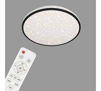 Plafoniera Moderna Skizo Plastica Bianco Led Integrato 24W 4000K