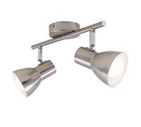 Spot Moderno Cup Metallo Nickel Satinato 4 Luci E15