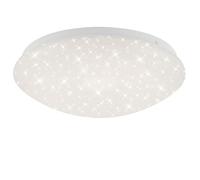 Briloner Plafoniera Moon LED, decorazione a stella, RGBW Briloner