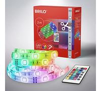 Briloner Leuchten Striscia LED bianca, rgb cambiacolore, dimmerabile, da interni, 12 W, 300 x 0.3 x 1 cm (L x A x P)