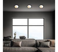 Briloner Luce da incasso LED 7609 3.000K/4.000K Ø 14 cm Briloner