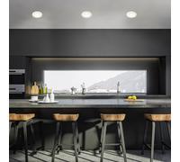 Briloner Luci da incasso a LED Gima, bianco, 3.000 K, set da 3 7988036