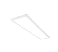 Plafoniera Moderna Tava Plastica Bianco Led Integrato 36W 4000K