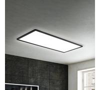 Briloner Pannello LED a superficie Slim 58x20cm on/off 4.000K nero Briloner