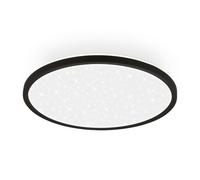 Briloner - Pannello LED Cielo Stellato Luce Bianca Neutra Nero 30x4 cm | Lampada Soffitto Camera Da Letto Plafoniera Lampadario Soffitto Soggiorno Cucina Illuminazione Interni Moderna