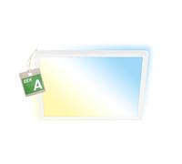 BRILONER - Pannello LED da soffitto CCT, ultrapiatto, classe energetica A, durata 50.000 h, dimmerabile con telecomando, retroilluminazione, 29x29x3 cm, Bianco