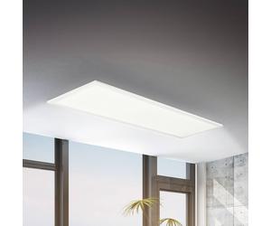 Briloner Pannello LED Simple 100 x 25 cm, bianco, ultrapiatto, IP44, 4000 K 7667016
