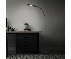 Briloner Piantana LED Servo, dimming, CCT, nero Briloner