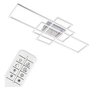 Briloner Plafoniera Frame rettangolo 3 luci CCT alluminio Briloner